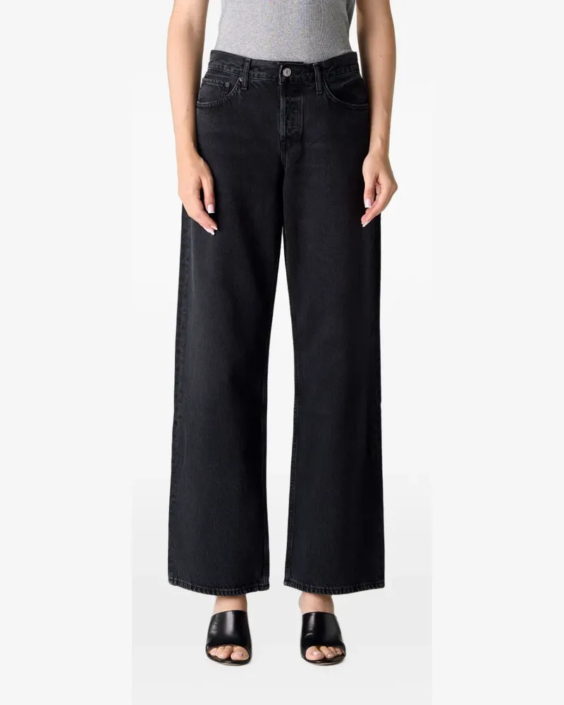 AGOLDE Jeans mit lockerem Schnitt - Schwarz Schwarz