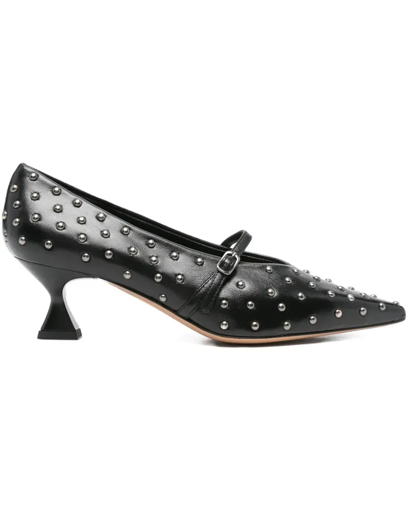 The Seller Spitze Pumps mit Nieten 50mm - Schwarz Schwarz