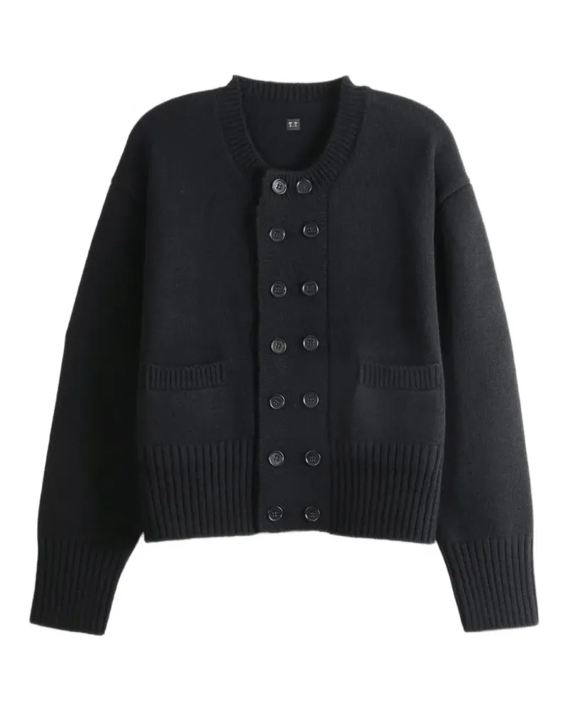 Taiga Takahashi LOT.506 Cardigan - Schwarz Schwarz