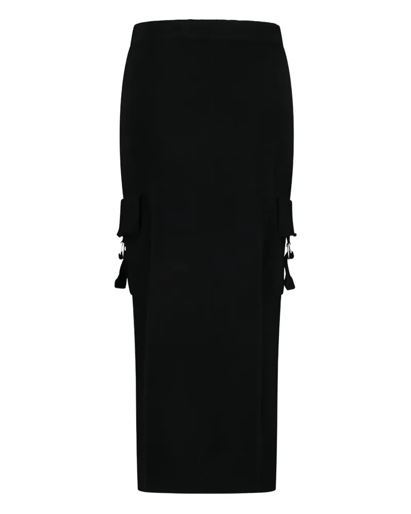 Blumarine Rock mit Taschen - Schwarz Schwarz