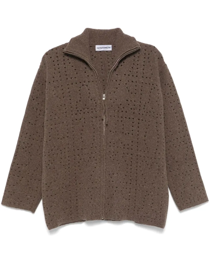 Carne Bollente Hot Fusion Cardigan - Braun Braun