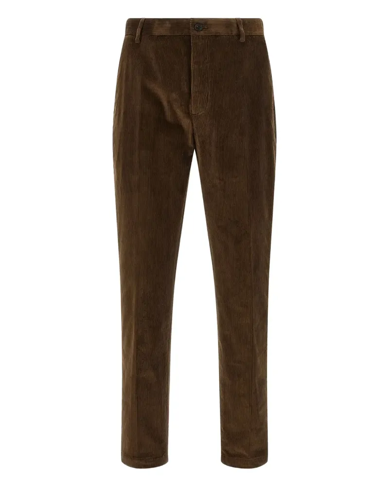 Department 5 Hose mit Logo-Patch - Braun Braun