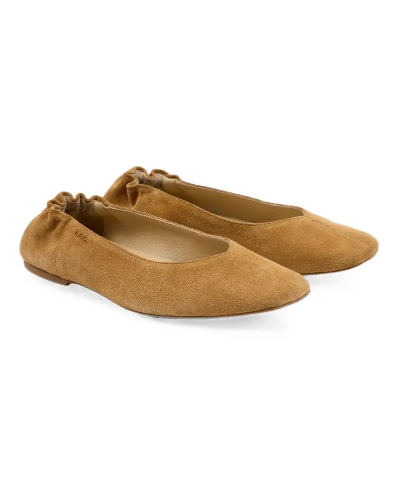 A.P.C. Juliet Ballerinas - Nude Nude