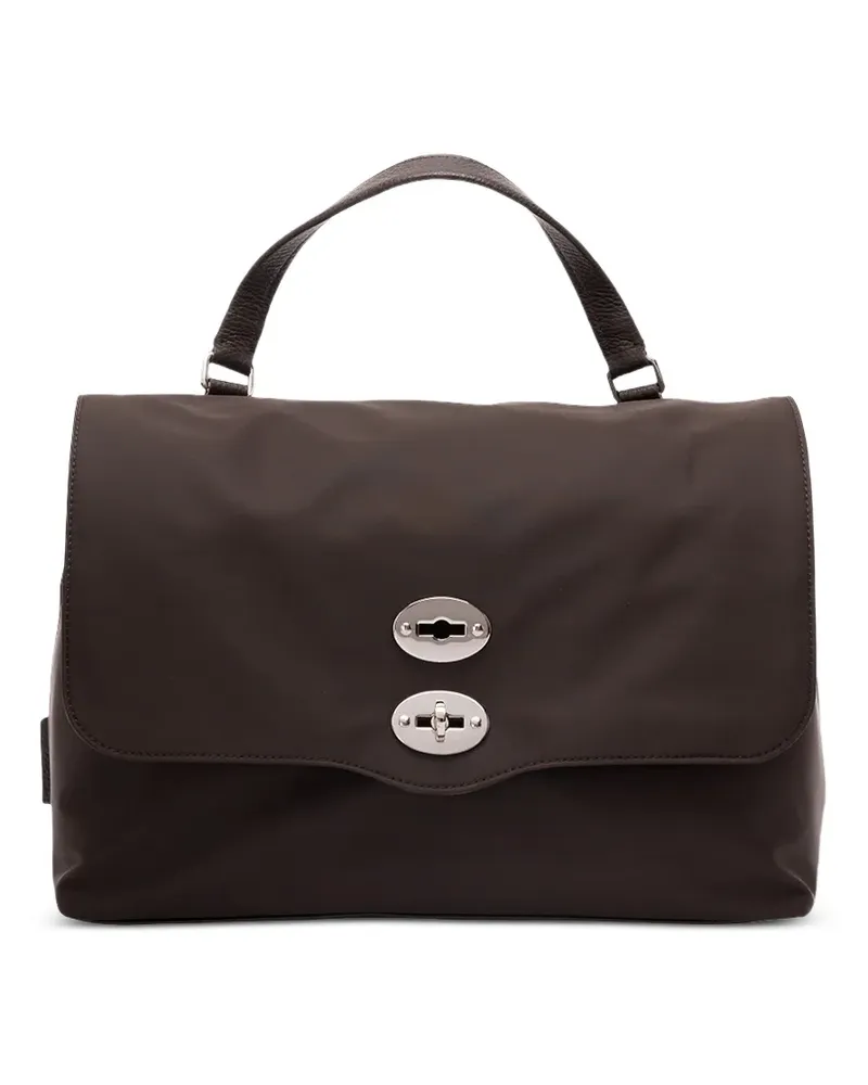 Zanellato Mittelgroße Postina Tokyo Umhängetasche - Braun Braun