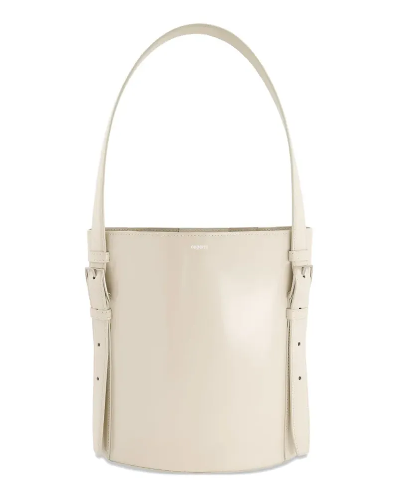 COPERNI cylindrical ergonomic bucket bag - Nude Nude