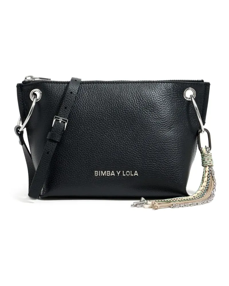 BIMBA Y LOLA Trapezium Umhängetasche - Schwarz Schwarz