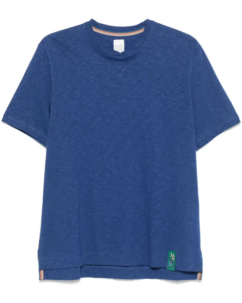 Paul Smith T-Shirt mit Logo-Detail - Blau Blau