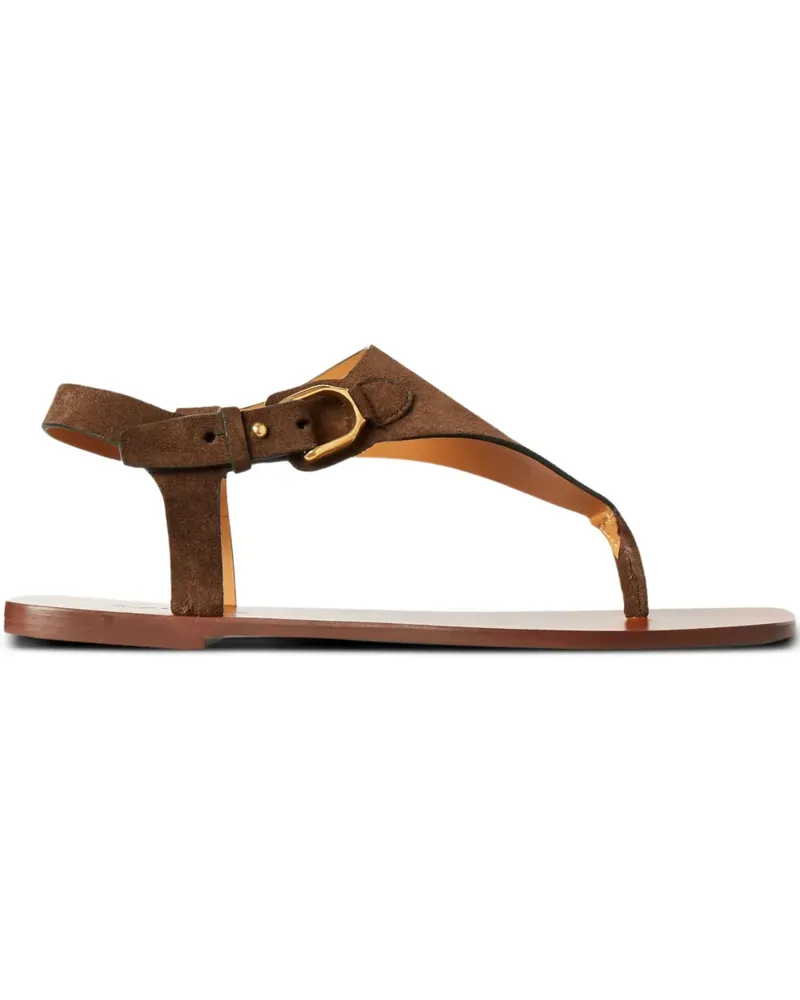 Ralph Lauren Sandalen mit Schnallenriemen - Braun Braun