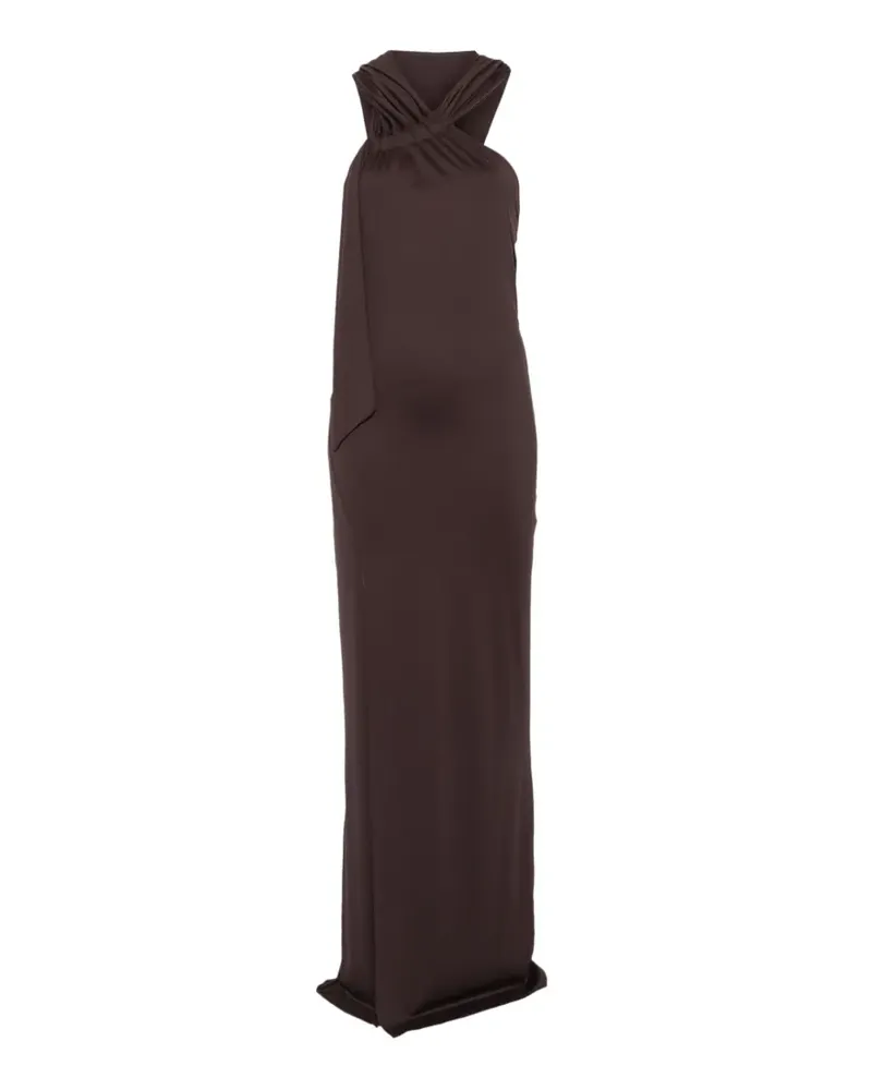 Aniye By hooded side-slit dress - Braun Braun