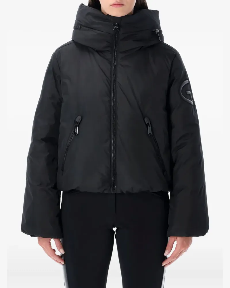 GOLDBERGH hooded ski jacket - Schwarz Schwarz