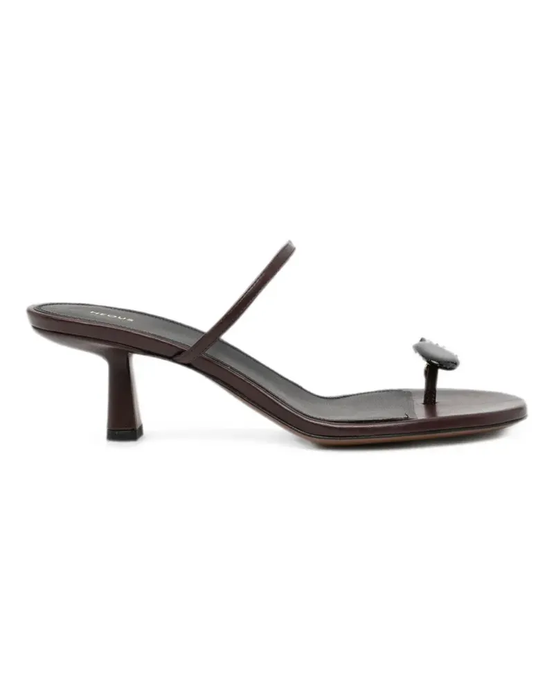NEOUS pebble-embellished thong sandals - Braun Braun