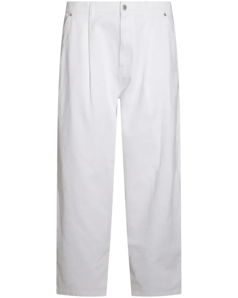 Moschino Jeans im Oversized-Look - Weiß Weiß