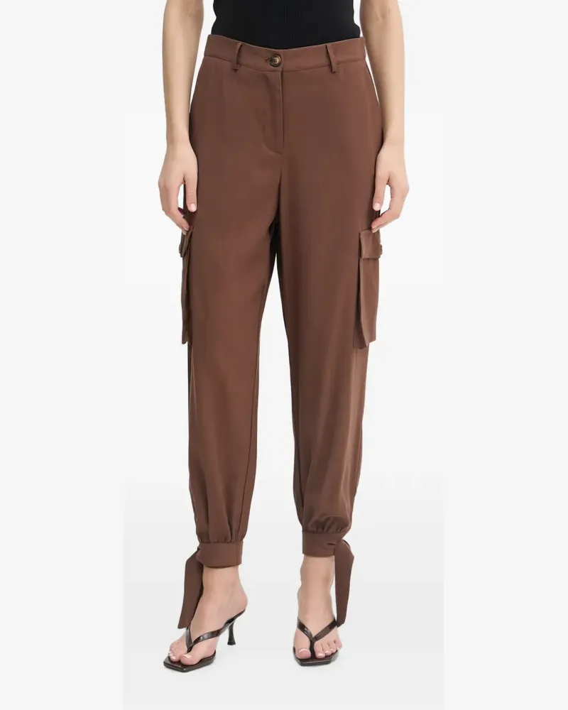 Gaudi tie-cuff cargo pants - Braun Braun