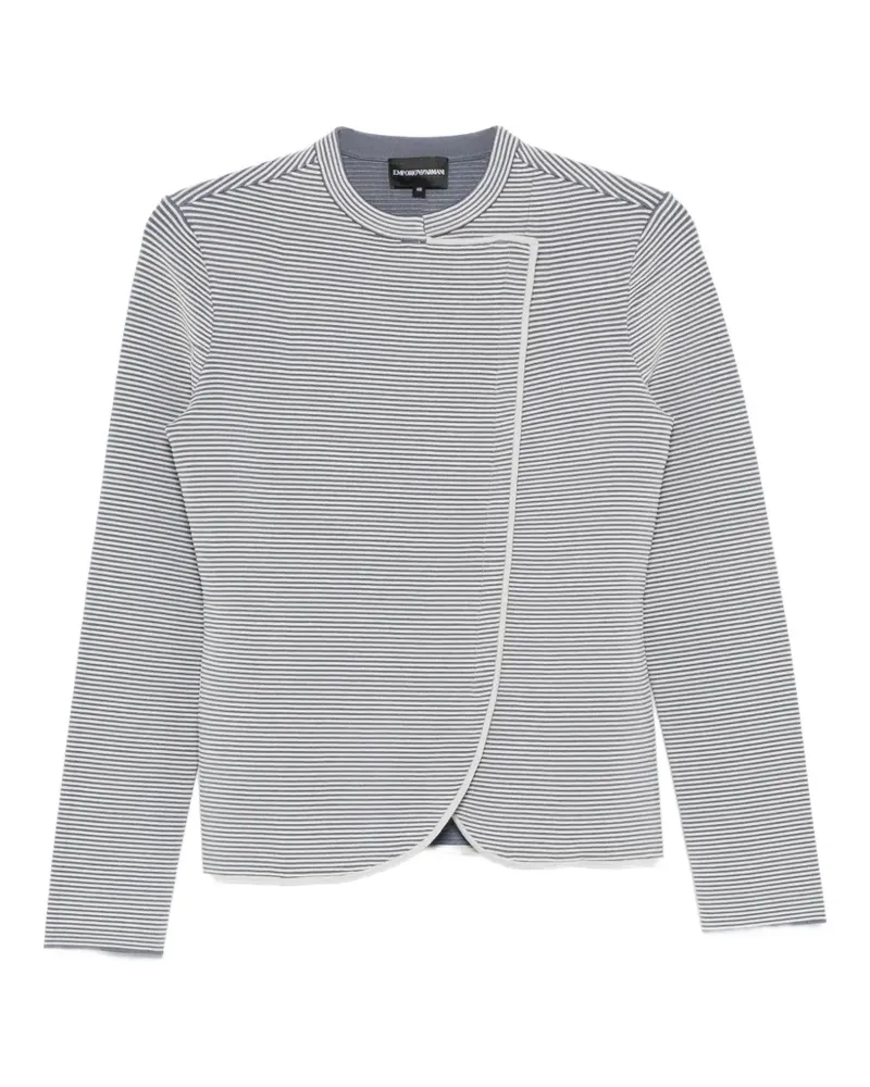 Emporio Armani striped jacket - Grau Grau