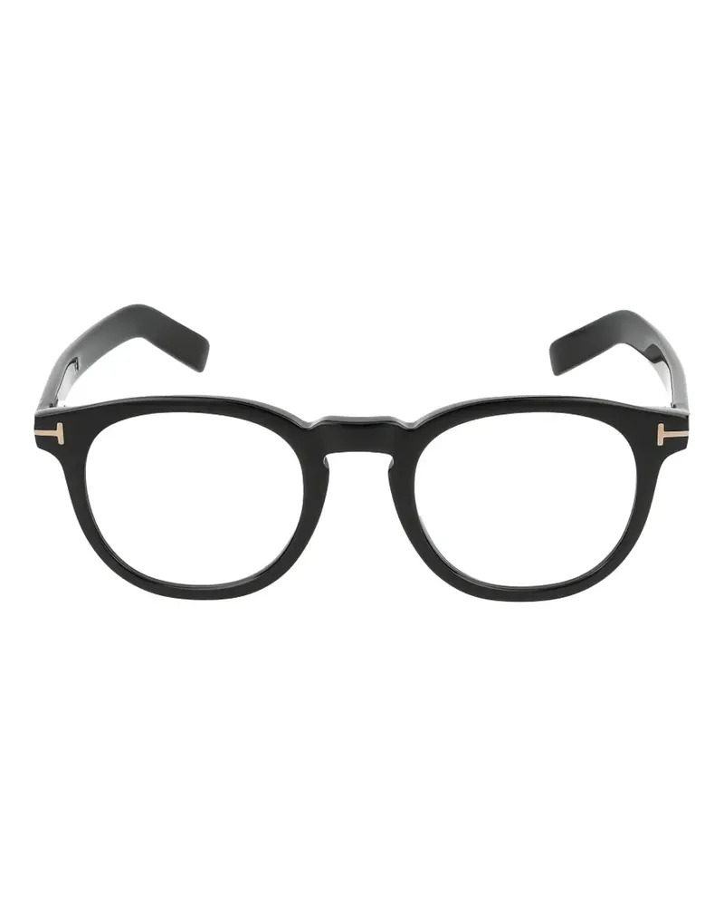 Tom Ford round-frame glasses - Schwarz Schwarz