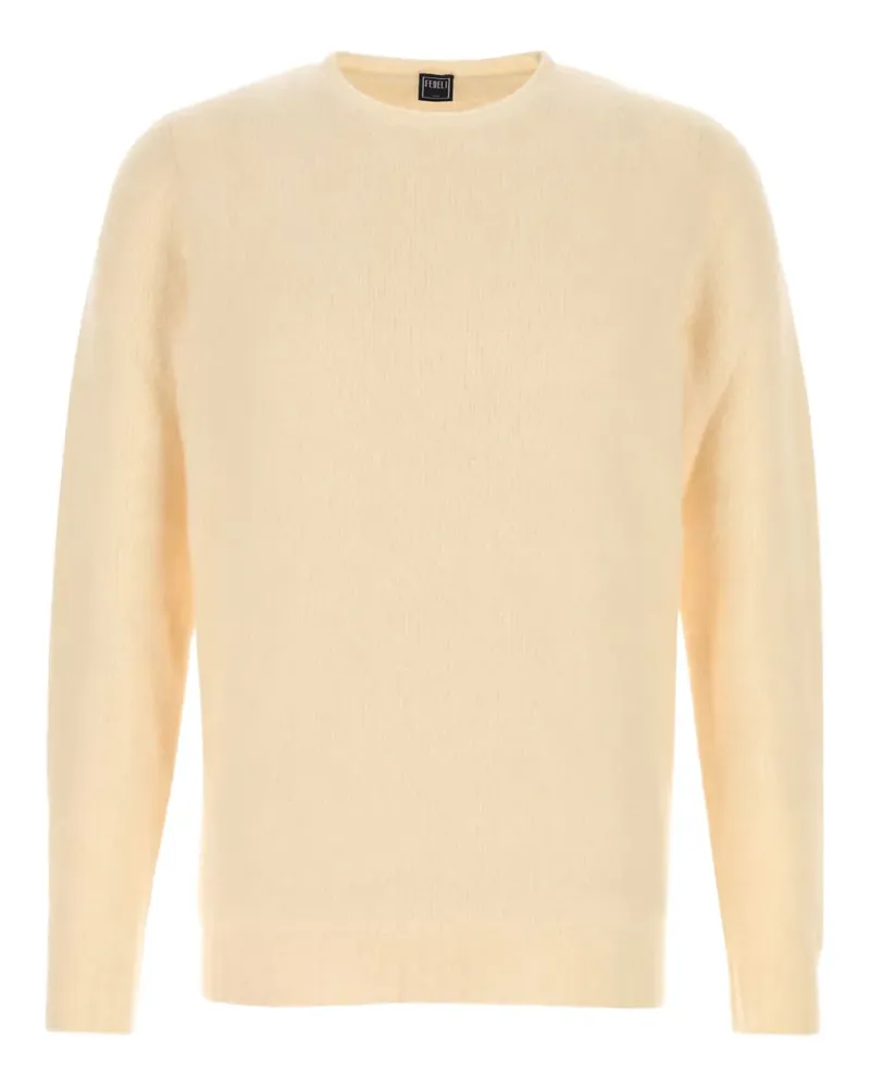 Fedeli Pullover mit Rundhalsausschnitt - Gelb Gelb