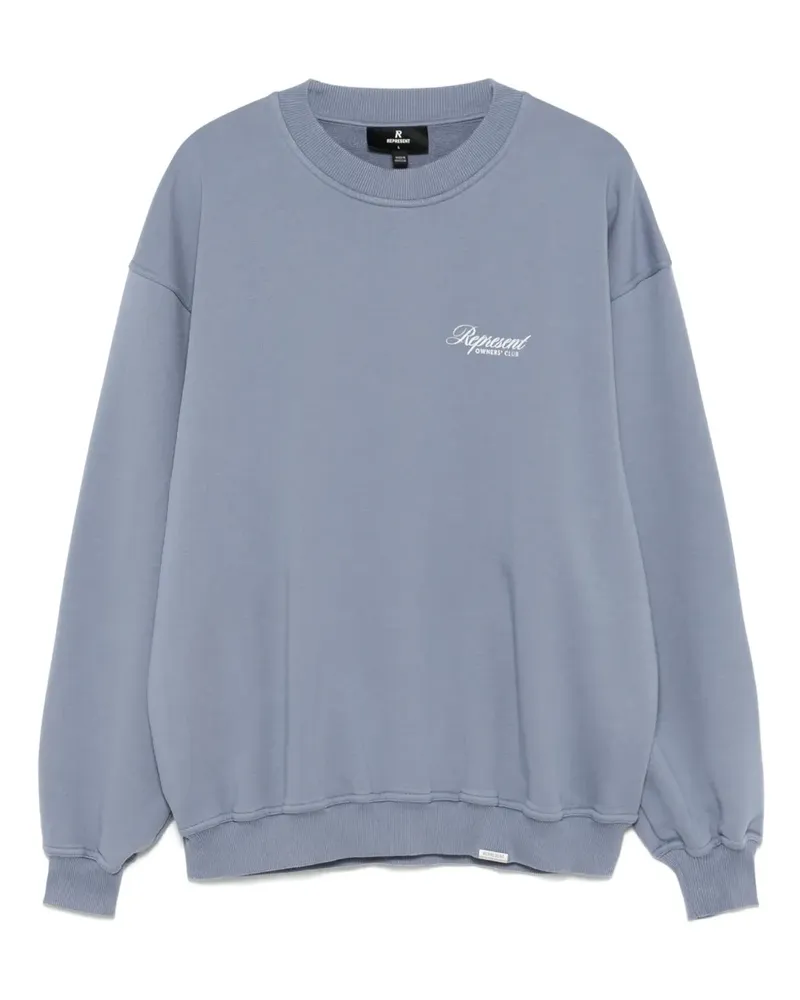 REPRESENT Klassisches Sweatshirt - Blau Blau
