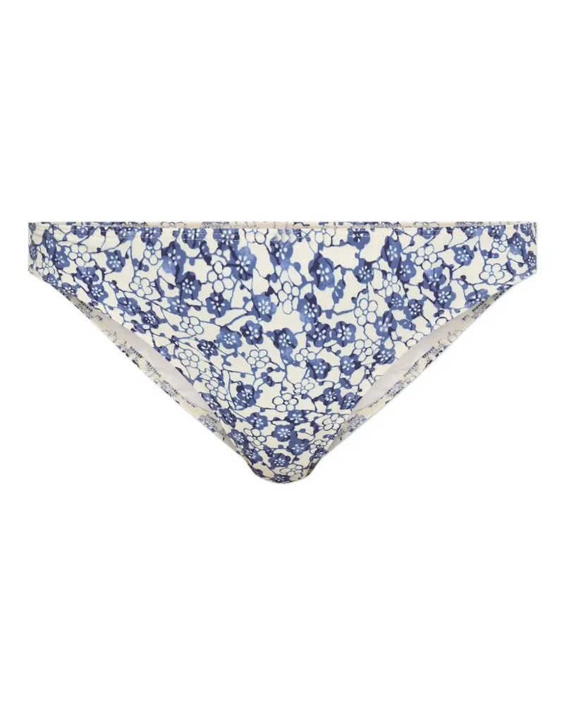 Isabel Marant Saly floral bikini bottom - Blau Blau