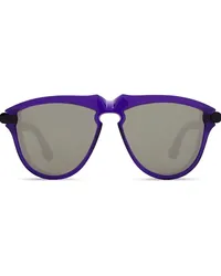 Burberry Getönte Pilotenbrille Violett