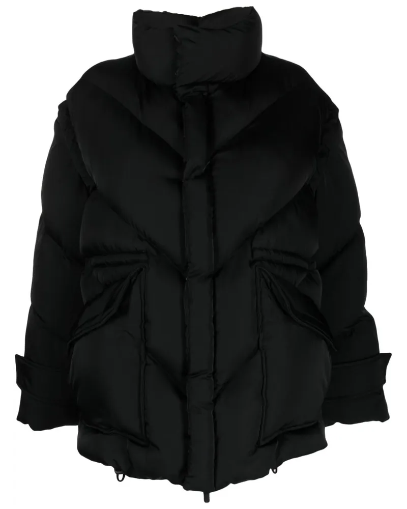 DEL CORE Gesteppte Jacke Schwarz