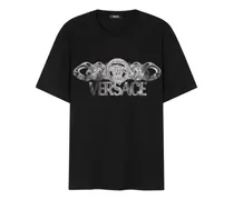 Medusa On Chain T-Shirt - Schwarz