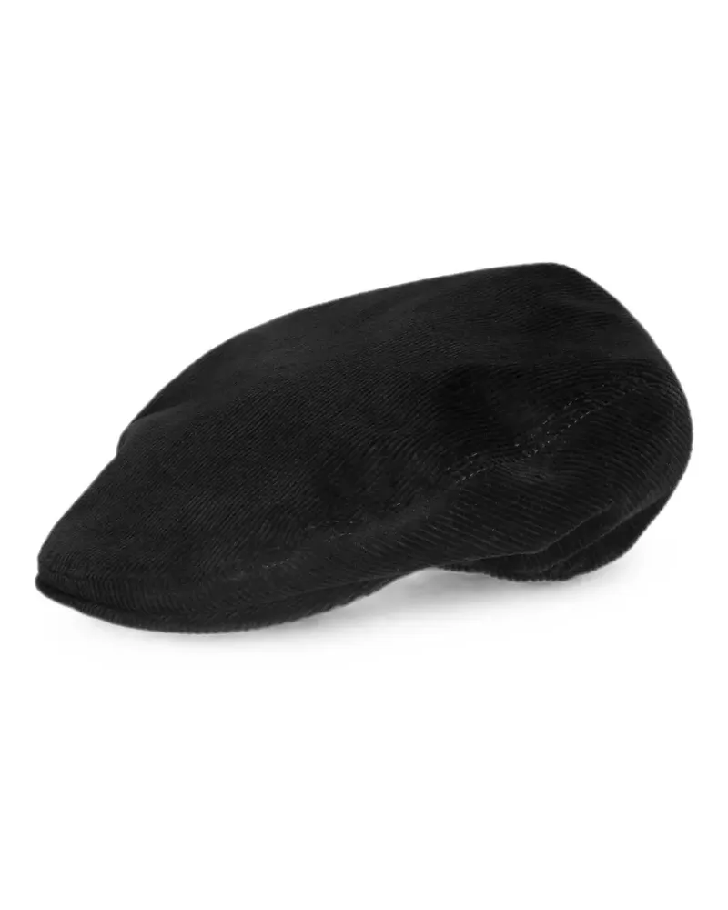 Dolce & Gabbana Schiebermütze aus Cord - Schwarz Schwarz