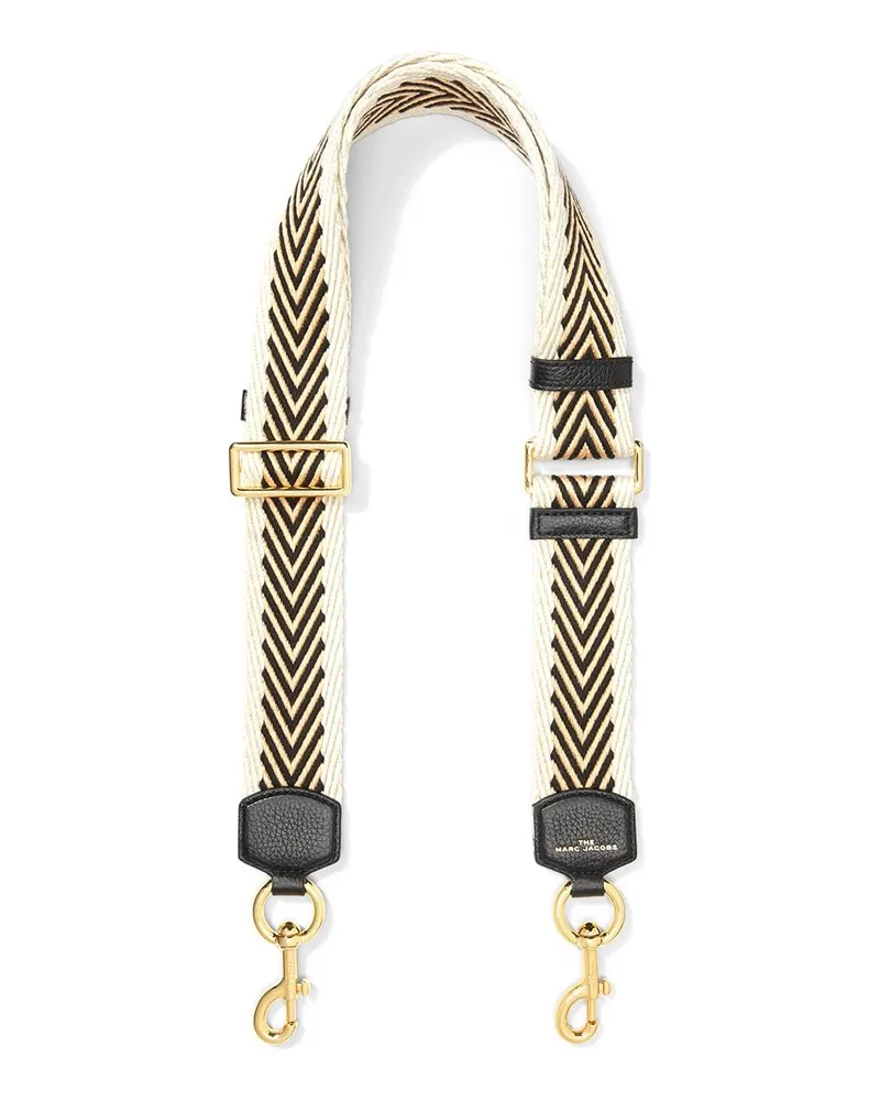 Marc Jacobs The Strap Schulterriemen mit Pfeilen - Weiß Weiß