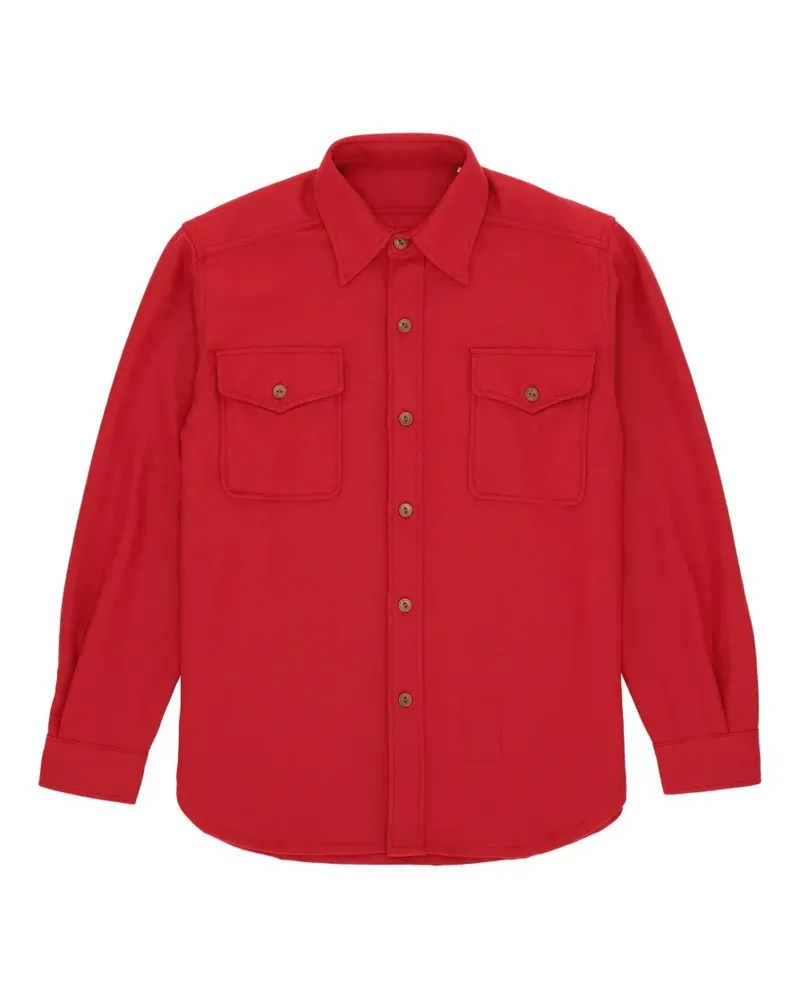 Fortela button fastening shirt - Rot Rot