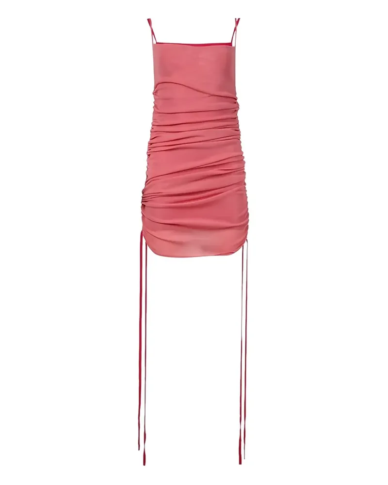 Dion Lee ribbed drawstring dress - Rosa Rosa