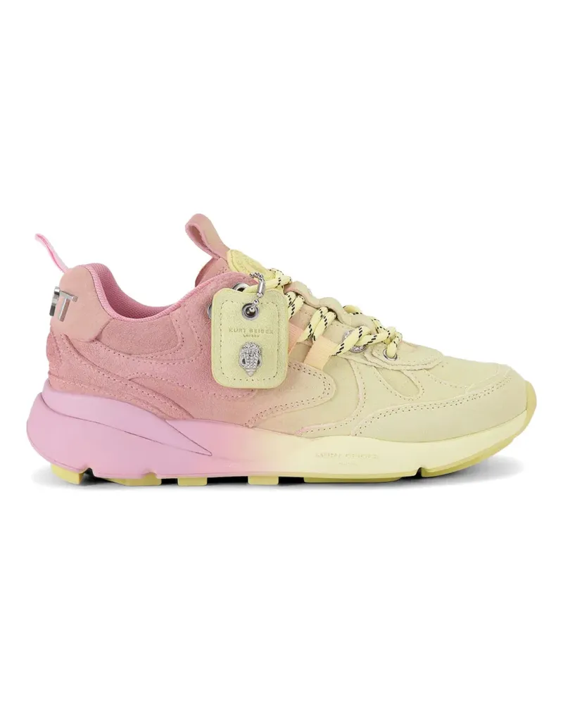 Kurt Geiger Kurt Lauf-Sneakers aus Wildleder - Gelb Gelb