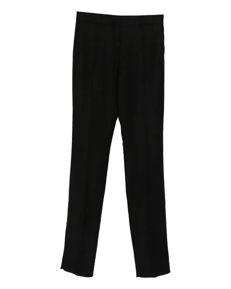 SPORTMAX Front-pleat trousers - Schwarz Schwarz