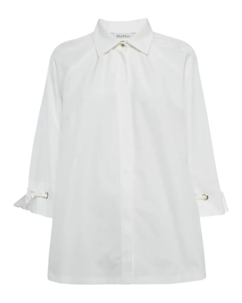 Max Mara tie-sleeve blouse - Weiß Weiß