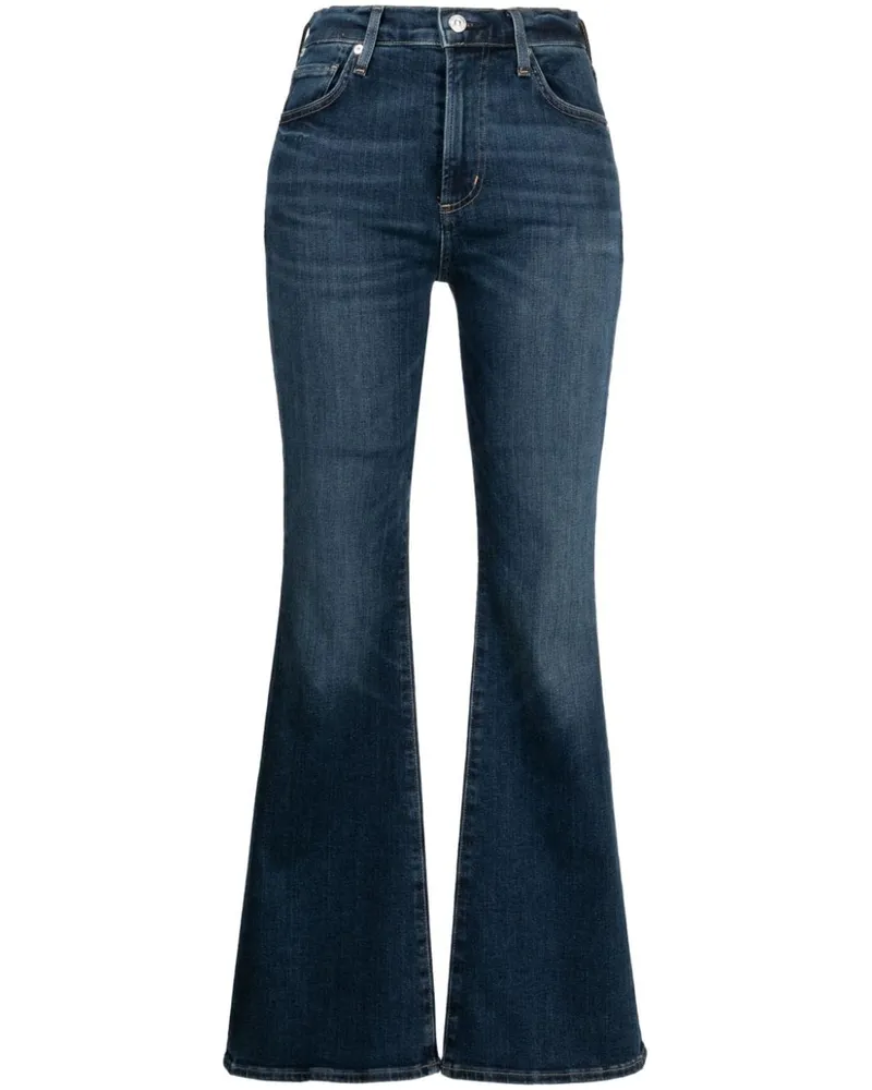 Citizens of humanity Lilah Bootcut-Jeans mit Stone-Wash-Effekt - Blau Blau