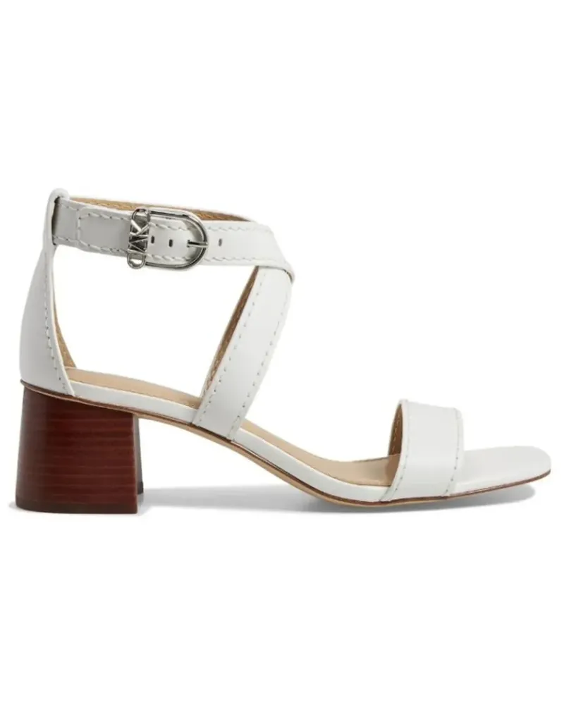 Michael Kors Sandalen mit Blockabsatz 55mm - Weiß Weiß
