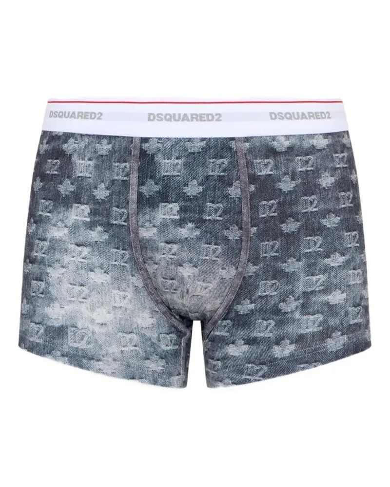 Dsquared2 monogram trunks - Blau Blau