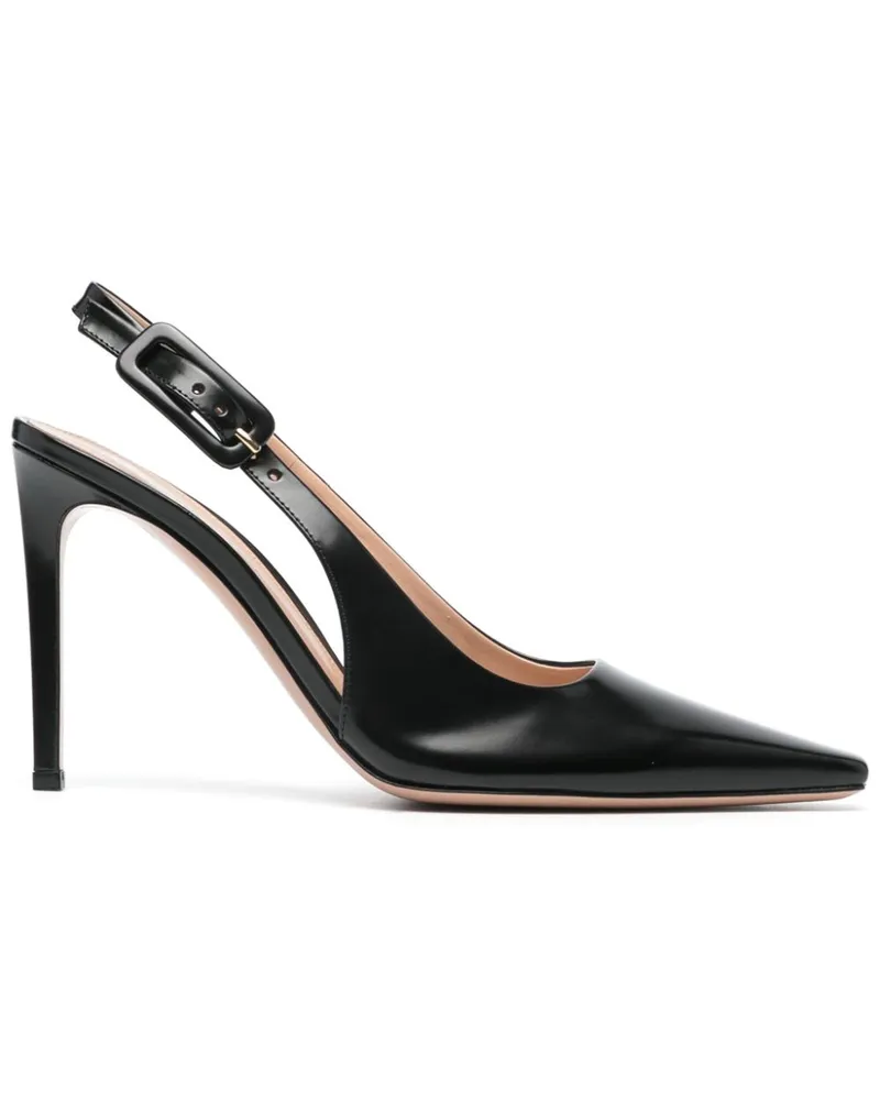 Gianvito Rossi Lindsay Pumps 100mm - Schwarz Schwarz