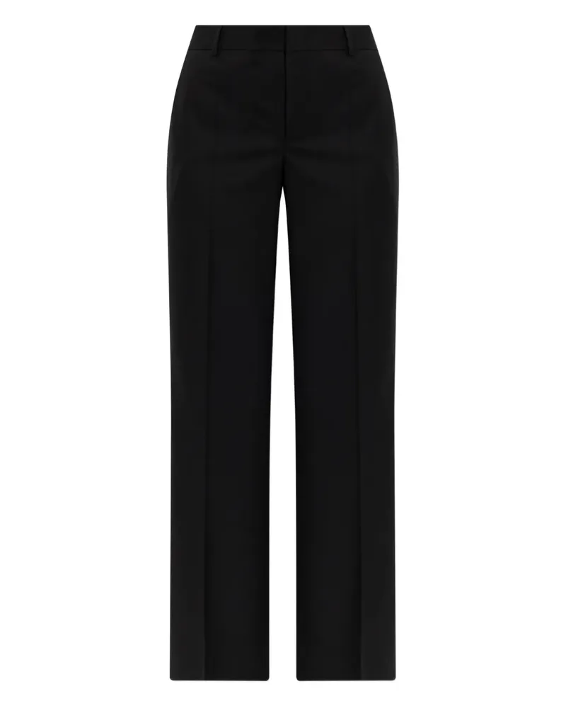 Moschino Hose aus Wolle - Schwarz Schwarz