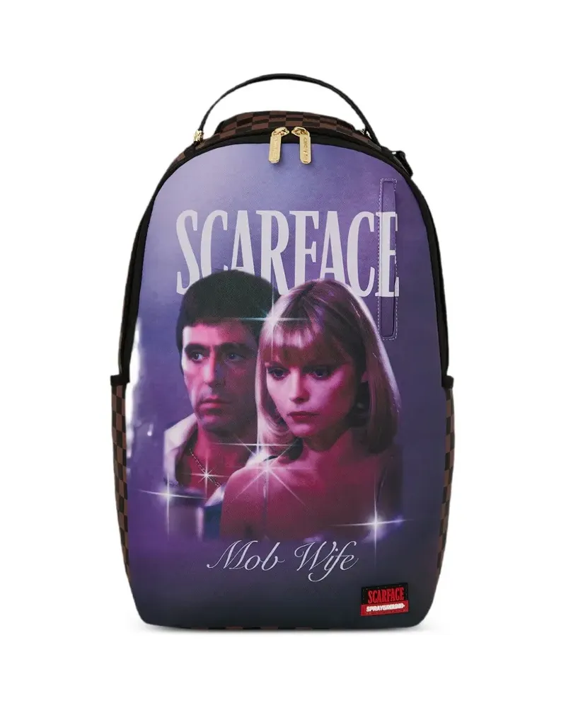 Sprayground Scarface Mob Wife Rucksack - Violett Violett