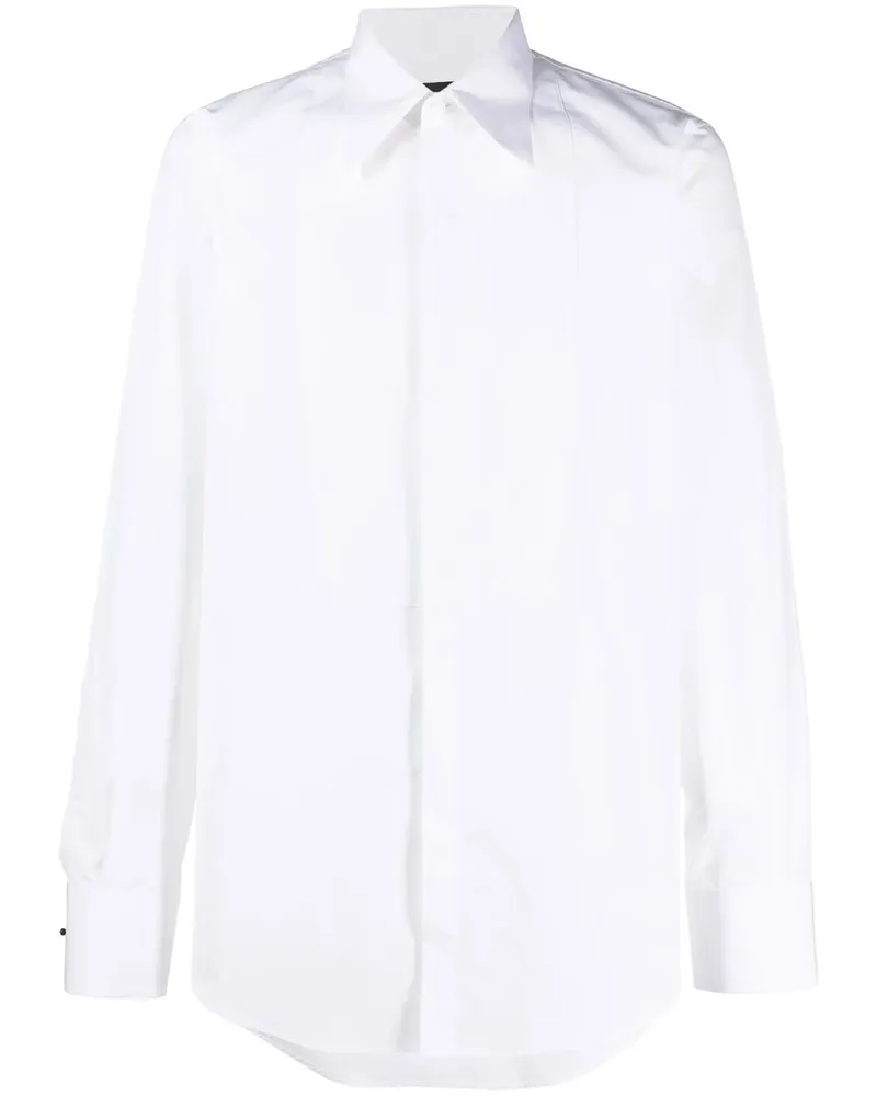 Dsquared2 Langärmeliges Hemd - Weiß Weiß
