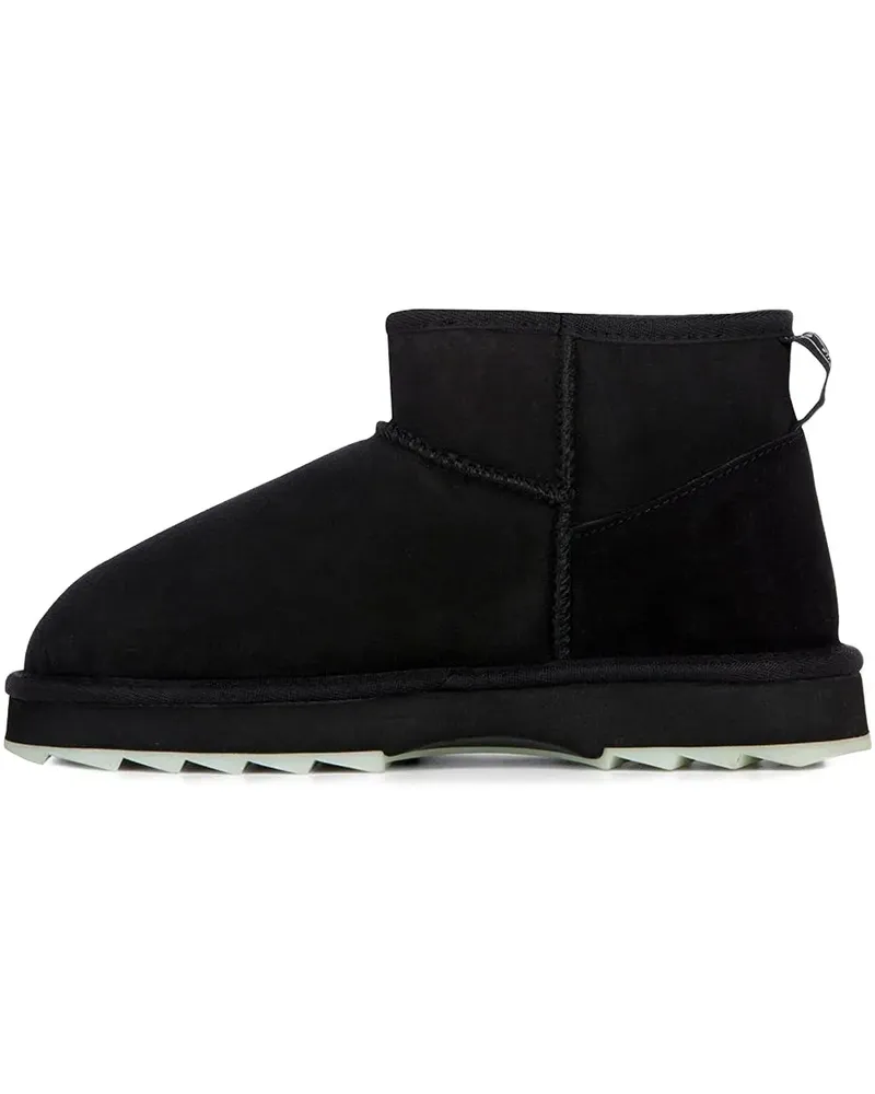 EMU Knöchelhohe Wildlederstiefel - Schwarz Schwarz