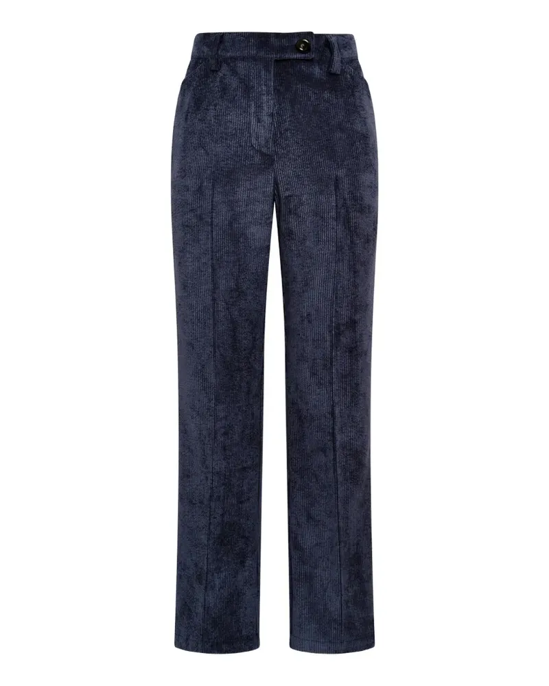 Maliparmi corduroy velvet trousers - Blau Blau