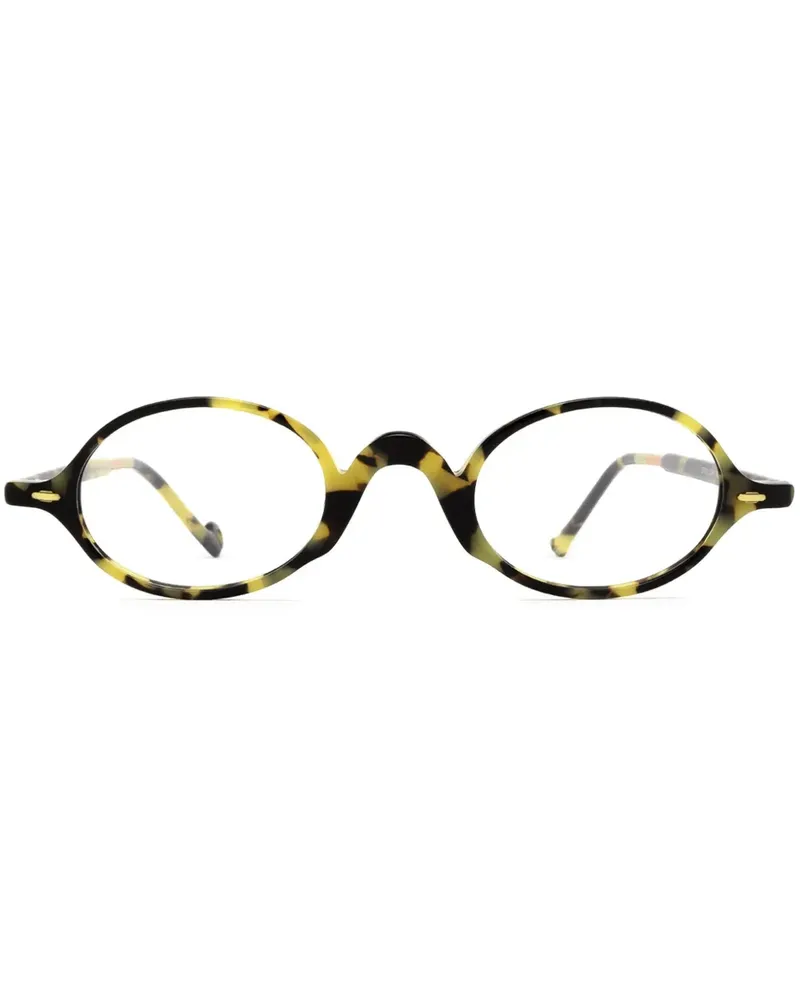 Eyepetizer Stijl Brille mit ovalem Gestell - Braun Braun