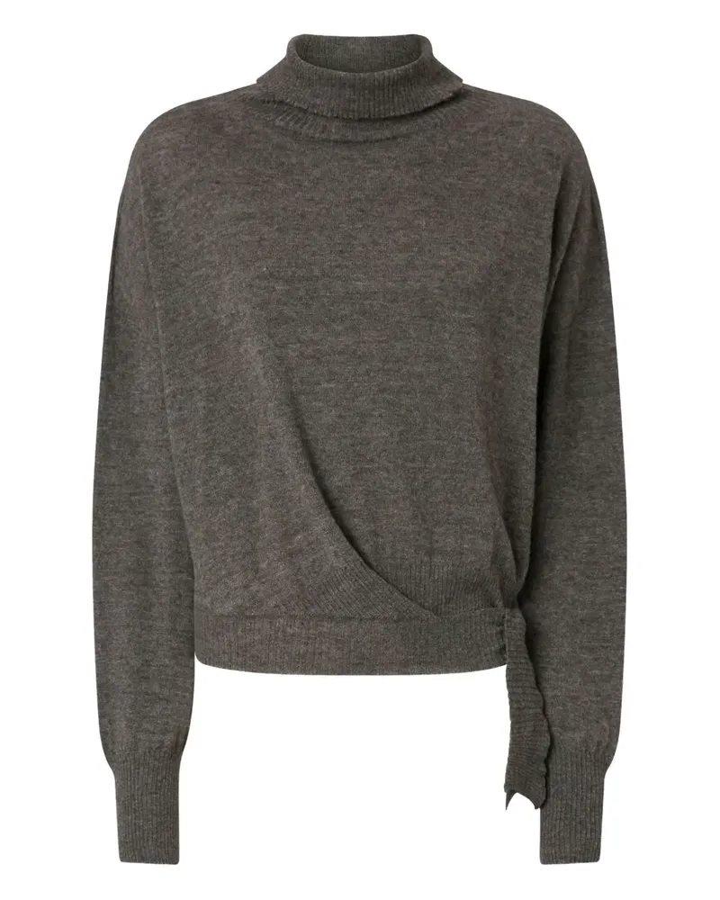 Pinko Pullover mit Rollkragen - Grau Grau