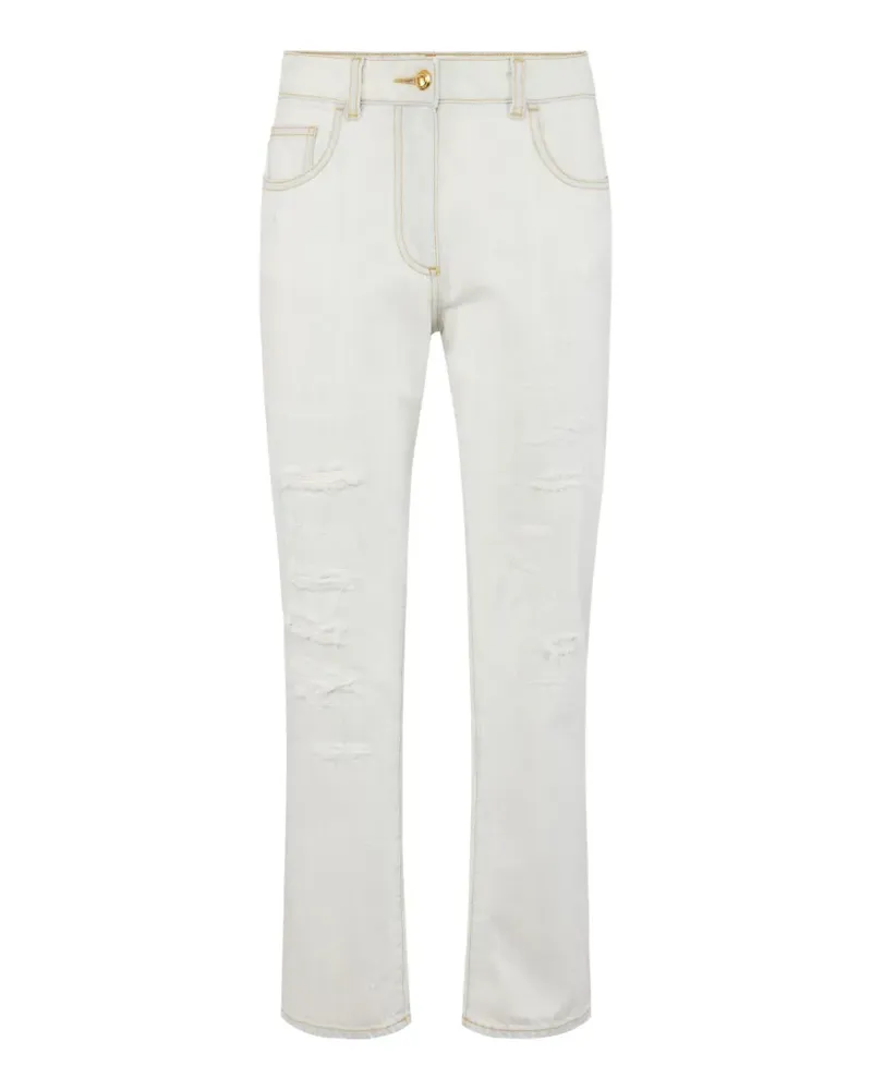Elisabetta Franchi Jeans im Five-Pocket-Design - Nude Nude