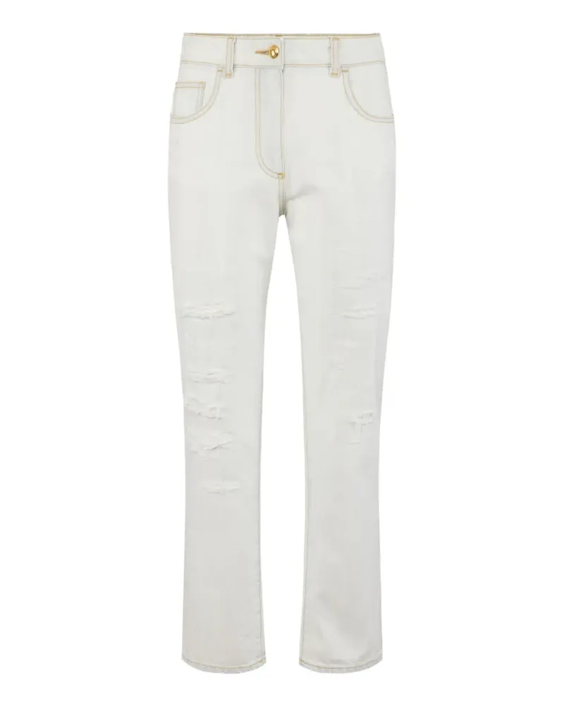 Elisabetta Franchi Jeans im Five-Pocket-Design - Nude Nude