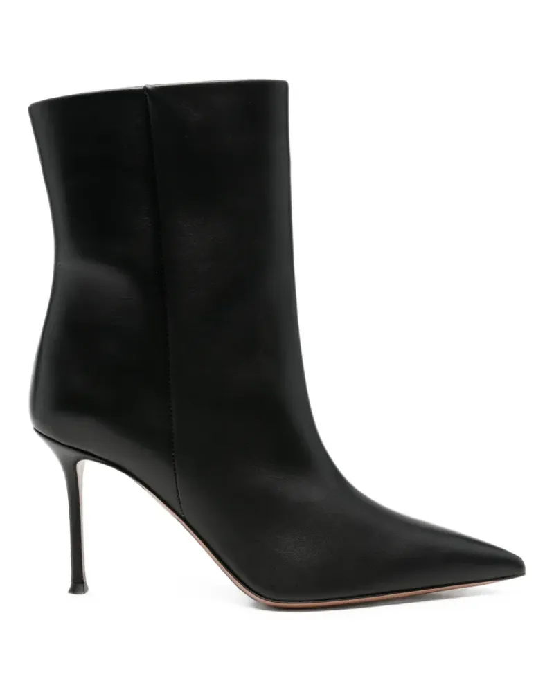 Aquazzura pointed-toe stiletto-heel ankle boots - Schwarz Schwarz