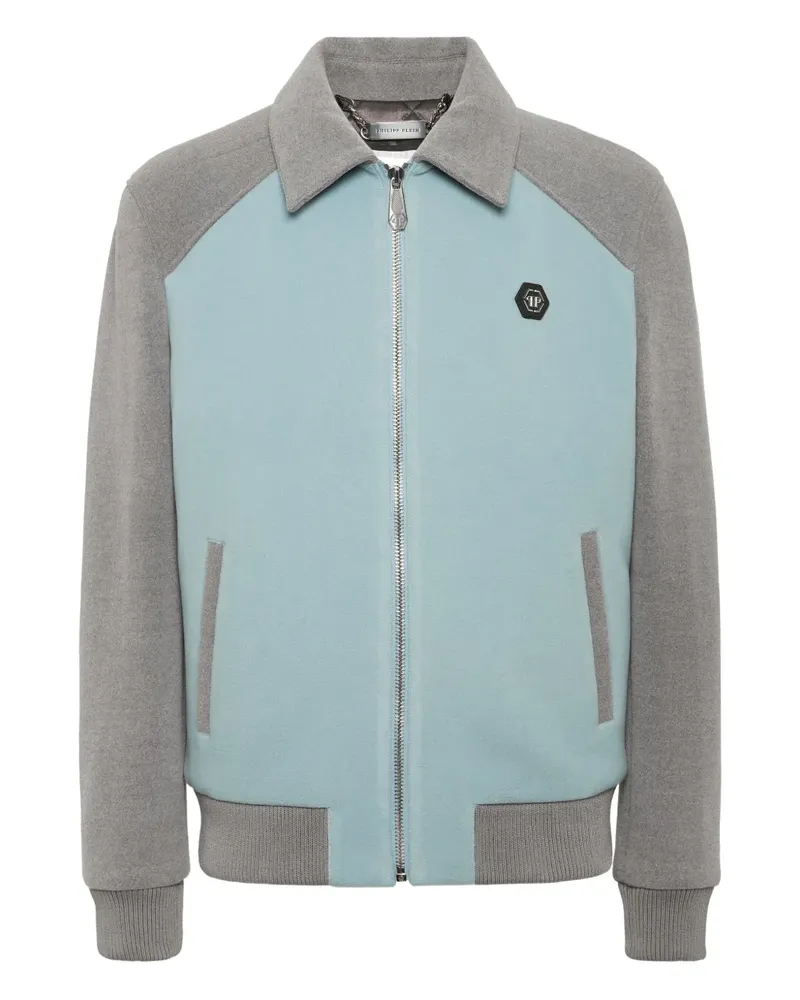 Philipp Plein Coster Bomberjacke - Blau Blau