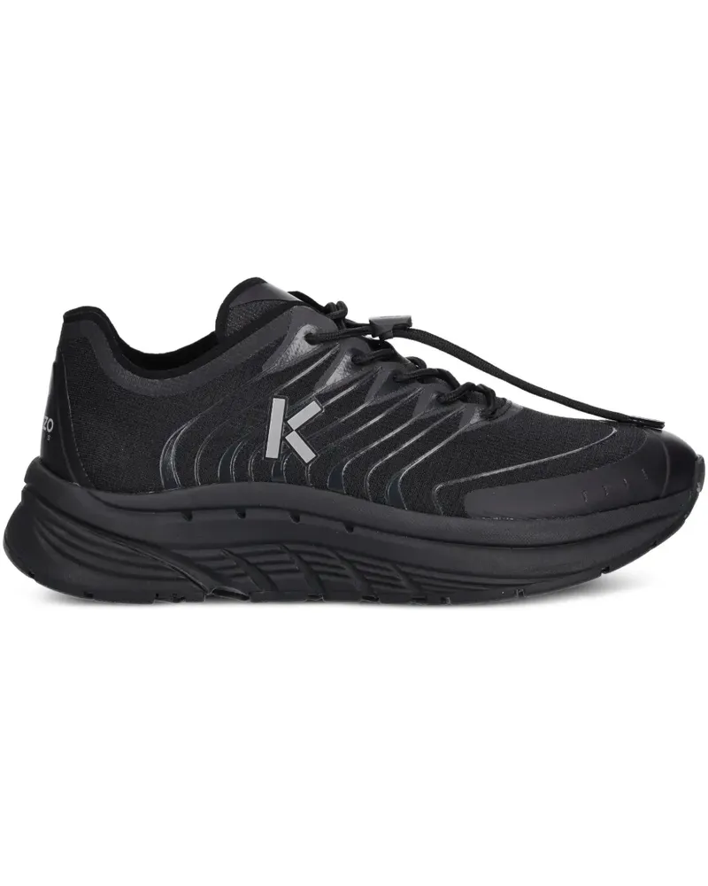 Kenzo Sneakers mit Logo - Schwarz Schwarz