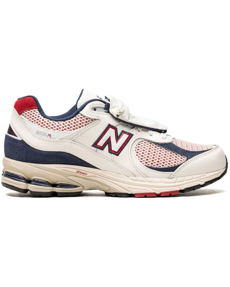 New Balance 2002R Sea Salt Team Red Sneakers - Weiß Weiß