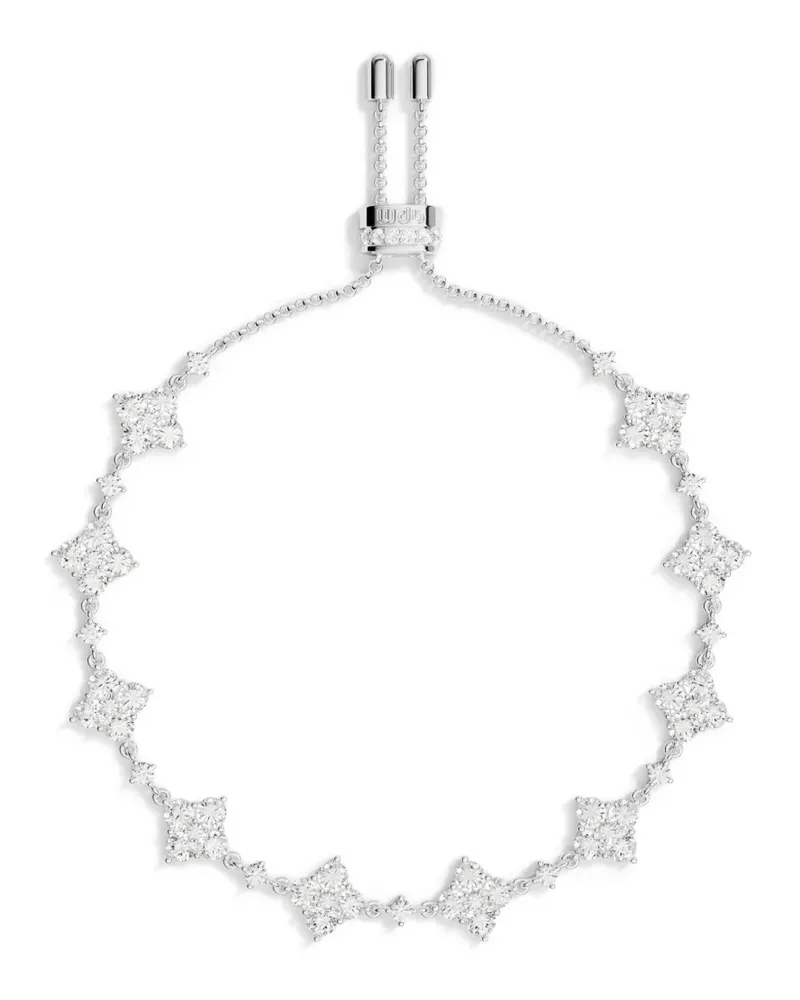 APM Monaco Éclat floral-motif bracelets - Silber Silber